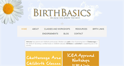 Desktop Screenshot of birthbasics.org