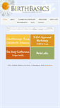 Mobile Screenshot of birthbasics.org
